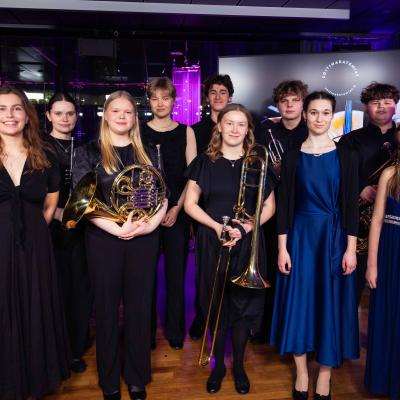 Performers of the launch event. Photo: Jani Telatie